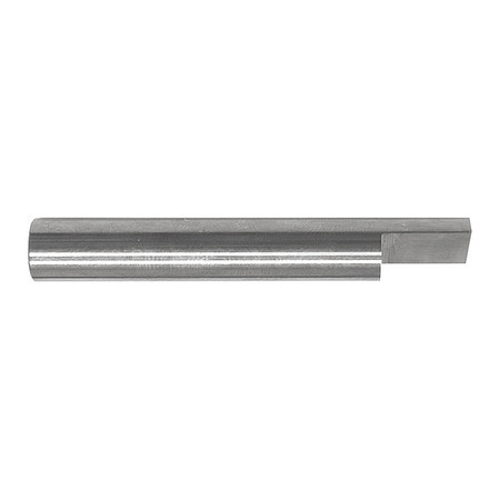 MELIN TOOL CO Engraving, Carbide, DE, Blank, 1/4 x 1/2, Overall Length: 3" 10579