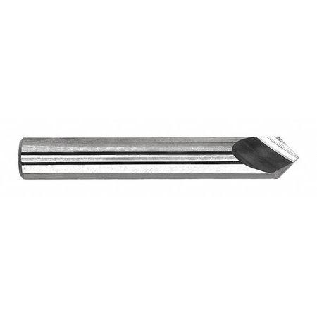 MELIN TOOL CO Carbide Chamfer Mill 60Deg 1/4X1/8, Number of Flutes: 2 CMG2-808-60-ALTIN