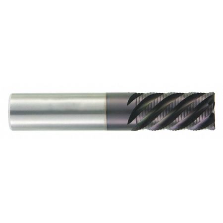 WIDIA Cor Rad End Mill, 5/8", Carb, 0.0300" rad 4U80E1600R6BT