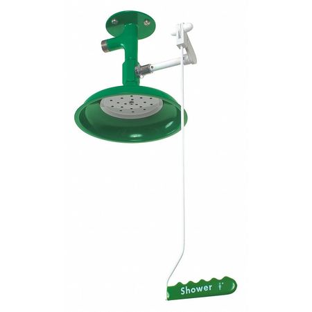 JUSTRITE Laboratory Drench Shower, Ceiling Mount L23GSV