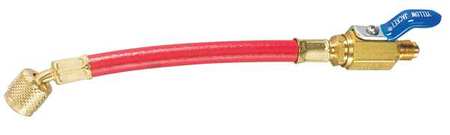 YELLOW JACKET High Side Hose, Low Loss, 9 In, Red 25602