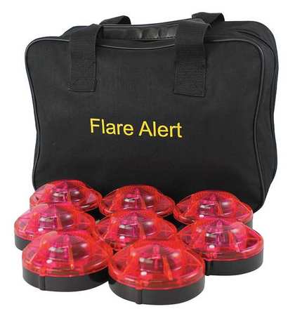 FLAREALERT LED Road Flare Kit, 0.5 Watt, Red B8RB2ONLY