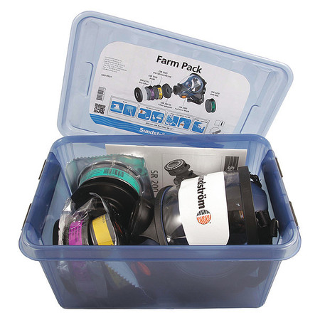 SUNDSTROM SAFETY Full Face Respirator Kit, Universal Size H05-8521