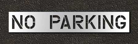RAE Pavement Stencil, No Parking, 12 in STL-116-71232