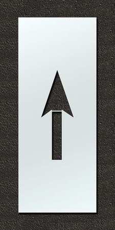 RAE Airport Pavement Stencil, Arrow, 60 in STL-108-F120AR