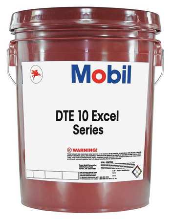 Mobil 5 gal Pail, Hydraulic Oil, 15 ISO Viscosity, 5 SAE 126494