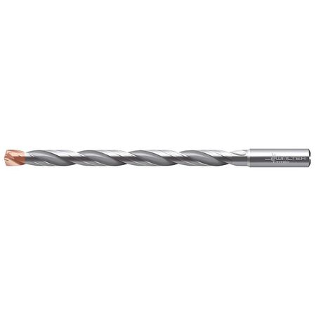 WALTER Jobber Drill, 17.50mm, Carbide, A6589DPP-17.5 A6589DPP-17.5