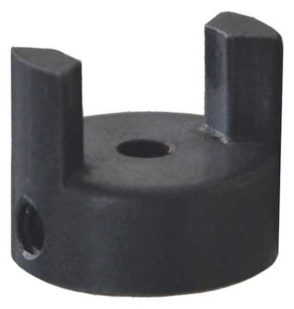 Dayton Jaw Coupling Hub, L050, Sintered Iron, 3/8" 29HY74