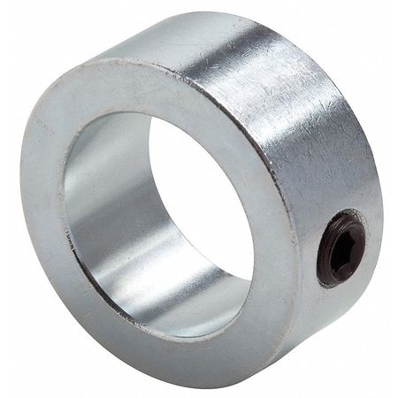 CLIMAX METAL PRODUCTS Shaft Collar, Set Screw, 7/16 In, St, PK3 C-043X3