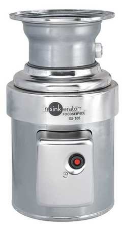 In-Sink-Erator Garbage Disposal, Commercial, 1 HP SS100-47