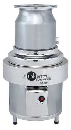 IN-SINK-ERATOR Garbage Disposal, Commercial, 3 HP SS-300-25