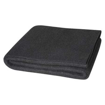 Steiner Welding Blanket, 6 ft. W, 6 ft., Black 317-6X6