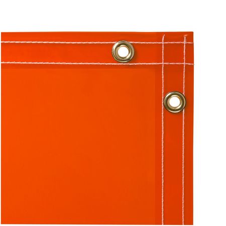 Steiner Welding Curtain, 8 ft. W, 6 ft., Orange 348-6X8