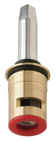 CHICAGO FAUCET LH Ceramic Cartridge, Brass/SS, PK12 377-XKLHBL12JKABNF