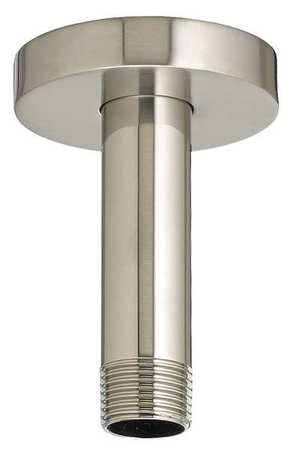 AMERICAN STANDARD 1/2" Ceiling Mount Shower Arm 3", Satin Nickel 1660103.295