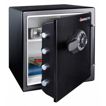Sentry Safe Fire Rated Security Safe, 1.23 cu ft, 90 lbs, 1 hr. Fire Rating SFW123CS