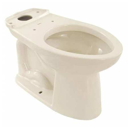 TOTO Toilet Bowl, 1.28/1.6 gpf, Gravity Fed, Floor Mount, Elongated, Colonial White C744EL#11