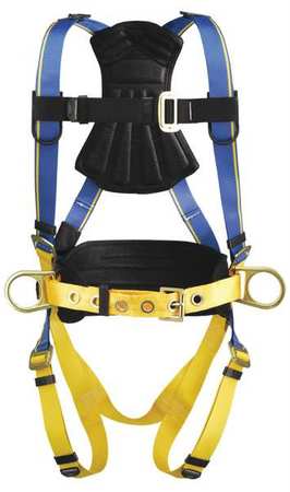 WERNER Full Body Harness, Vest Style, 2XL H231005