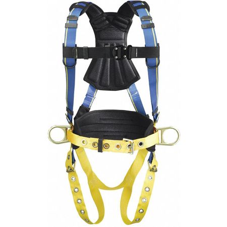 WERNER Full Body Harness, Vest Style, M/L H132102