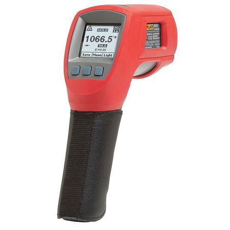 Fluke Infrared Thermometer, Dot Matrix LCD, -40 Degrees  to 1472 Degrees F, Single Dot Laser Sighting FLK-568 EX/ETL