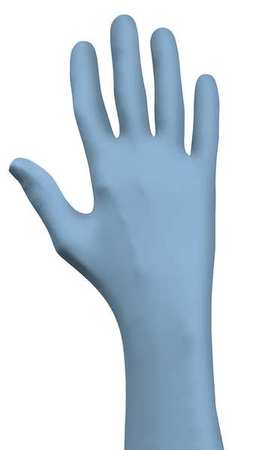 SHOWA Cleanroom Gloves, Nitrile, XS, PK50 B9905PFXS