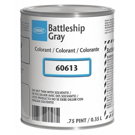 Tennant Colorant, 1 pt., Battleship Gray 60613