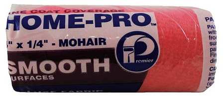 PREMIER 4" Paint Roller Cover, 1/4" Nap, Mohair 433-M