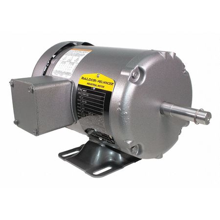 Baldor-Reliance 3-Phase General Purpose Motor, 1/2 HP, 56 Frame, 230/460V AC Voltage, 3,450 Nameplate RPM M3537