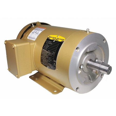 BALDOR-RELIANCE 3-Phase General Purpose Motor, 1 1/2 HP, 143TC Frame, 230/460V AC Voltage, 3,500 Nameplate RPM CEM3550T