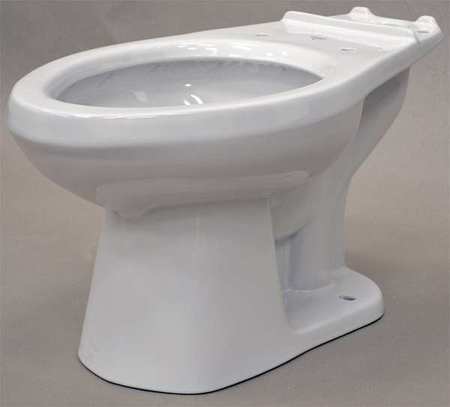 GERBER Toilet Bowl, 1.28 gpf, Gravity Fed, Floor Mount, Elongated, White AV-21-828
