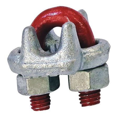 CROSBY Wire Rope Clip, U-Bolt, 1/2in 1010131