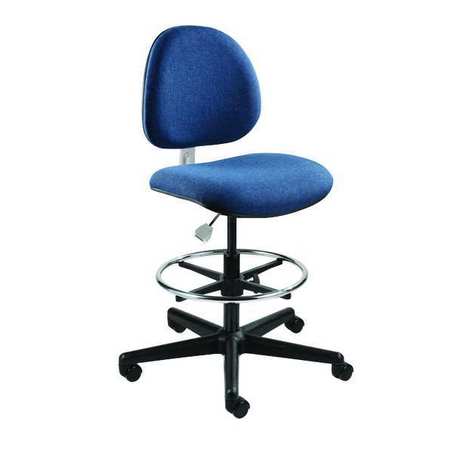 BEVCO Task Chairs, 24 in to 34 in Height, Navy Blue V850SHC