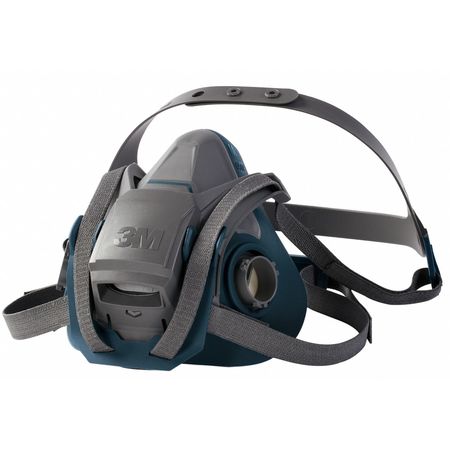 3M Half Mask Respirator, Size M 6502QL