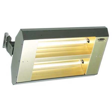 Fostoria Electric Infrared Heater, Ceiling, Suspended, Galvanized Steel, 3200 W 222-90-TH-240V