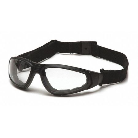 PYRAMEX Safety Goggles, Clear Anti-Fog, Anti-Static, Scratch-Resistant Lens, XSG Series GB4010ST