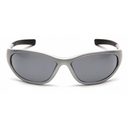 Pyramex Safety Glasses, Gray Scratch-Resistant SS3320E