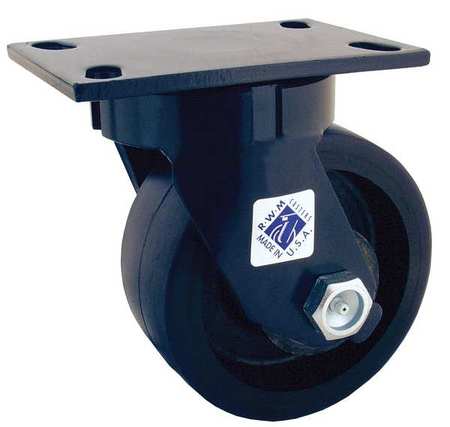 RWM Kingpinless Swivel Plate Caster, 2000 lb. 75-UIR-0630-S