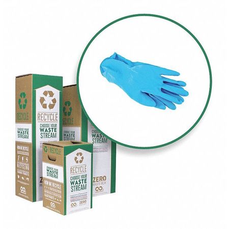 Zero Waste Box Nitrile Gloves Box, L CS123-L