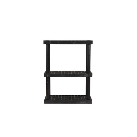Spc Industrial Dura-Shelf, Adjustable, 16 x 36, 48" H AS3616X3