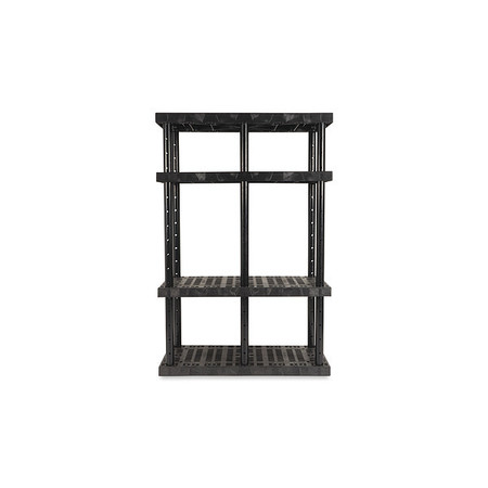 SPC INDUSTRIAL Dura-Shelf, Adjustable, 48 x 24, 72" H AS4824X4