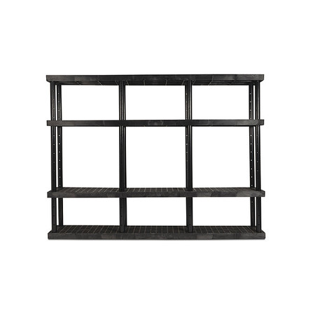SPC INDUSTRIAL Dura-Shelf, Adjustable, 16 x 96, 72" H AS9616X4