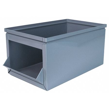 STACKBIN 100 lb Storage Bin, Steel, 12 in W 1-803