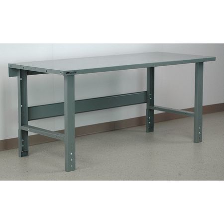 STACKBIN Workbenches, 72" W, Adjustable Height, 3500 lb. ES7236-3505