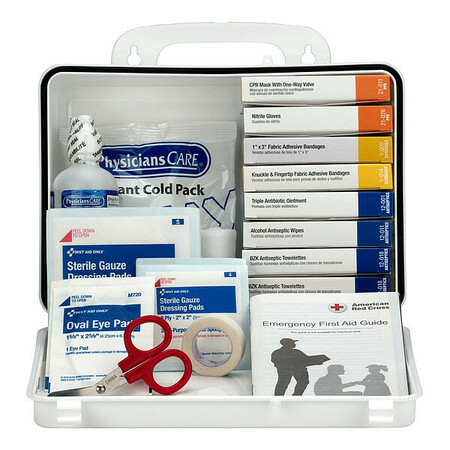 FIRST AID ONLY Bulk First Aid kit, Plastic, 10 Person 291-U/FAO