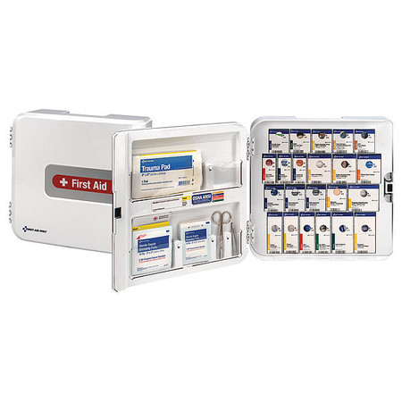 FIRST AID ONLY First Aid Kit w/House, 213pcs, 15.5x5.25 91093-021