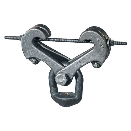 ANVIL Beam Clamp, Tong w/Eyenut, 1/2"Rod Size 500213210