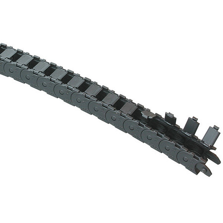 KABELSCHLEPP Microtrack(TM), Open, Nylon, Width 23mm, 1Ft 0180.15.0281