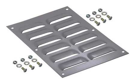 WIEGMANN Louver Plate Kit, 7.87 in. Hx7.5 in. W WAVK0606