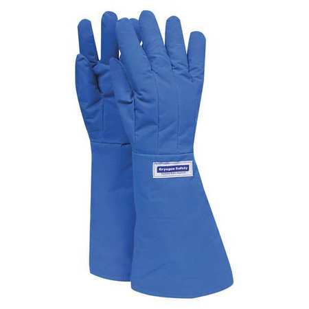 NATIONAL SAFETY APPAREL Cryogenic Glove, Size 17 to 18 In., PR G99CRBEPXLEL