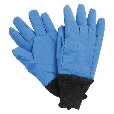 NATIONAL SAFETY APPAREL Cryogenic Glove, L, Blue, Size 12 In., PR G99CRBERLGWR